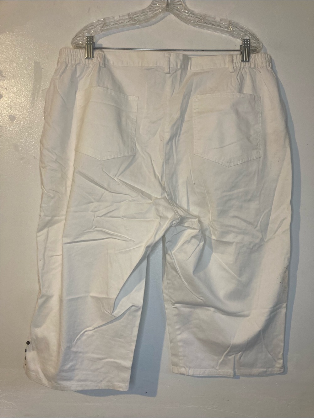Ruby Rd. White Women's Pants with Branded Label - Picture 9 of 10